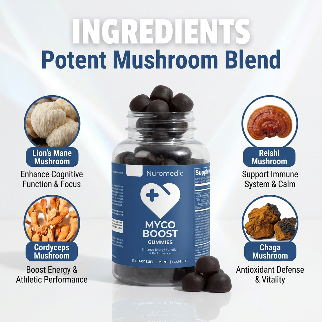 Nuromedic's MycoBoost Gummies